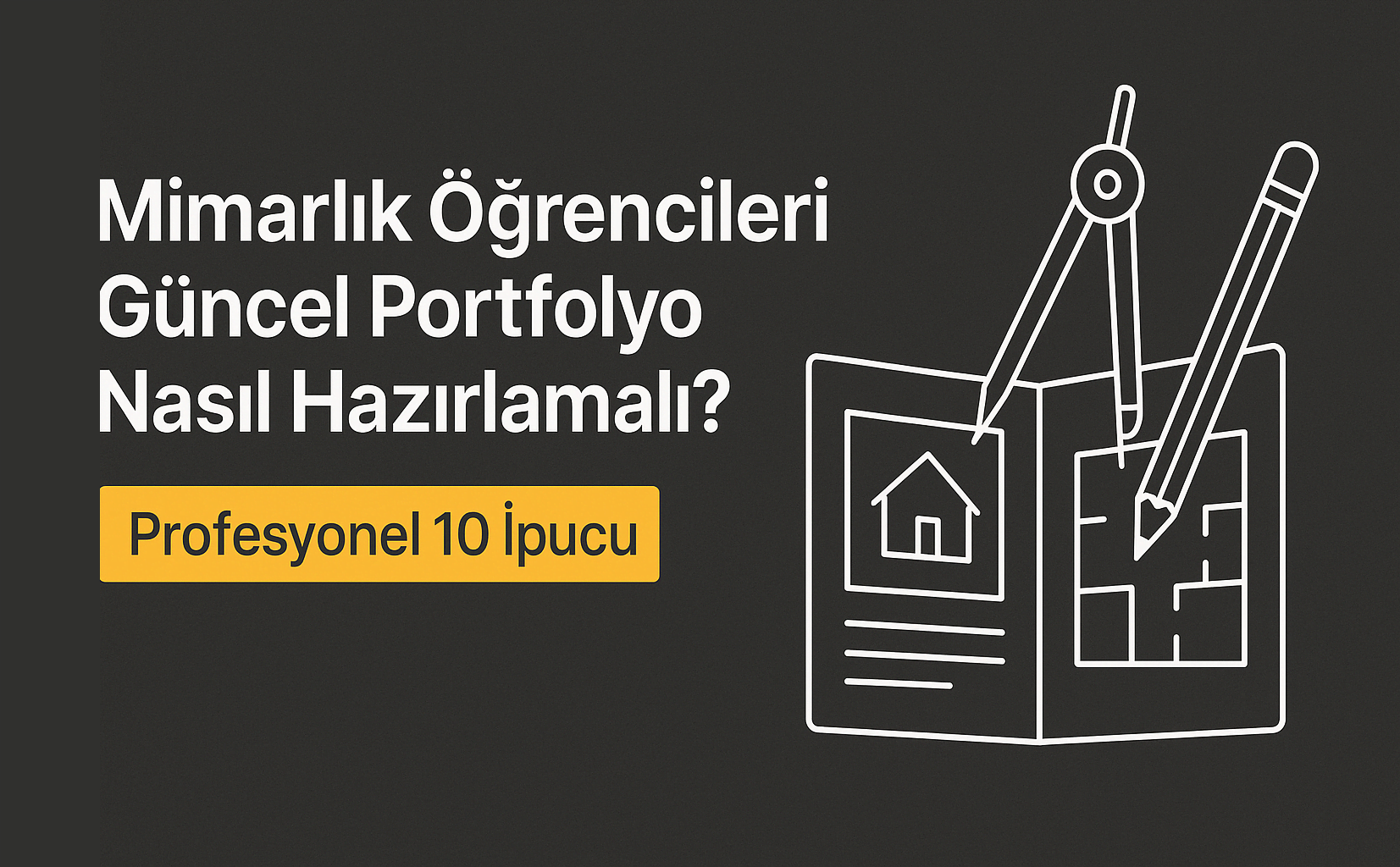Mimarlık Öğrencileri Güncel Portfolyo Nasıl Hazırlamalı? – Profesyonel 10 İpucu